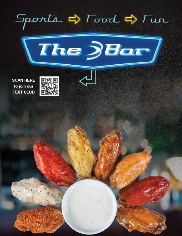The Bar - Menu
